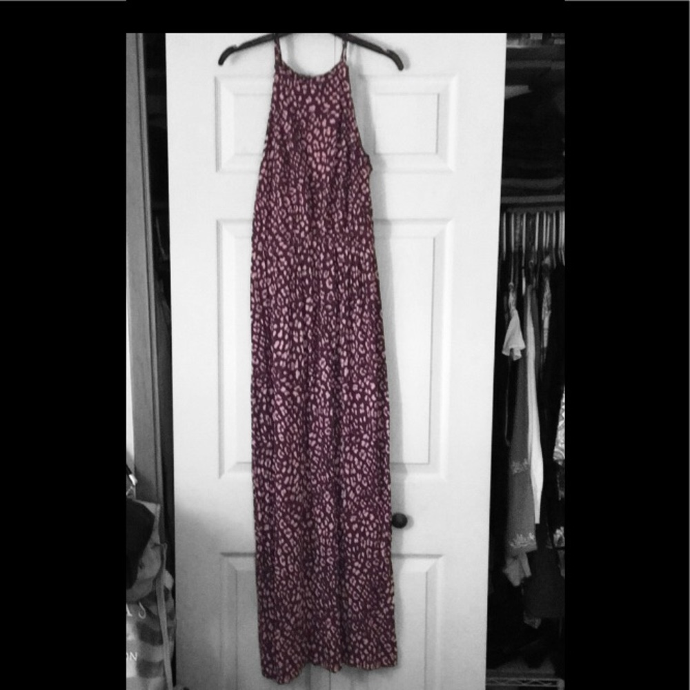 Serra Floral long maxi dress size S